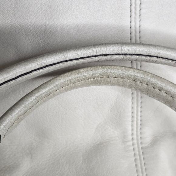 Coach Campbell Large Hobo White Leather F24686 - Picture 13 of 15